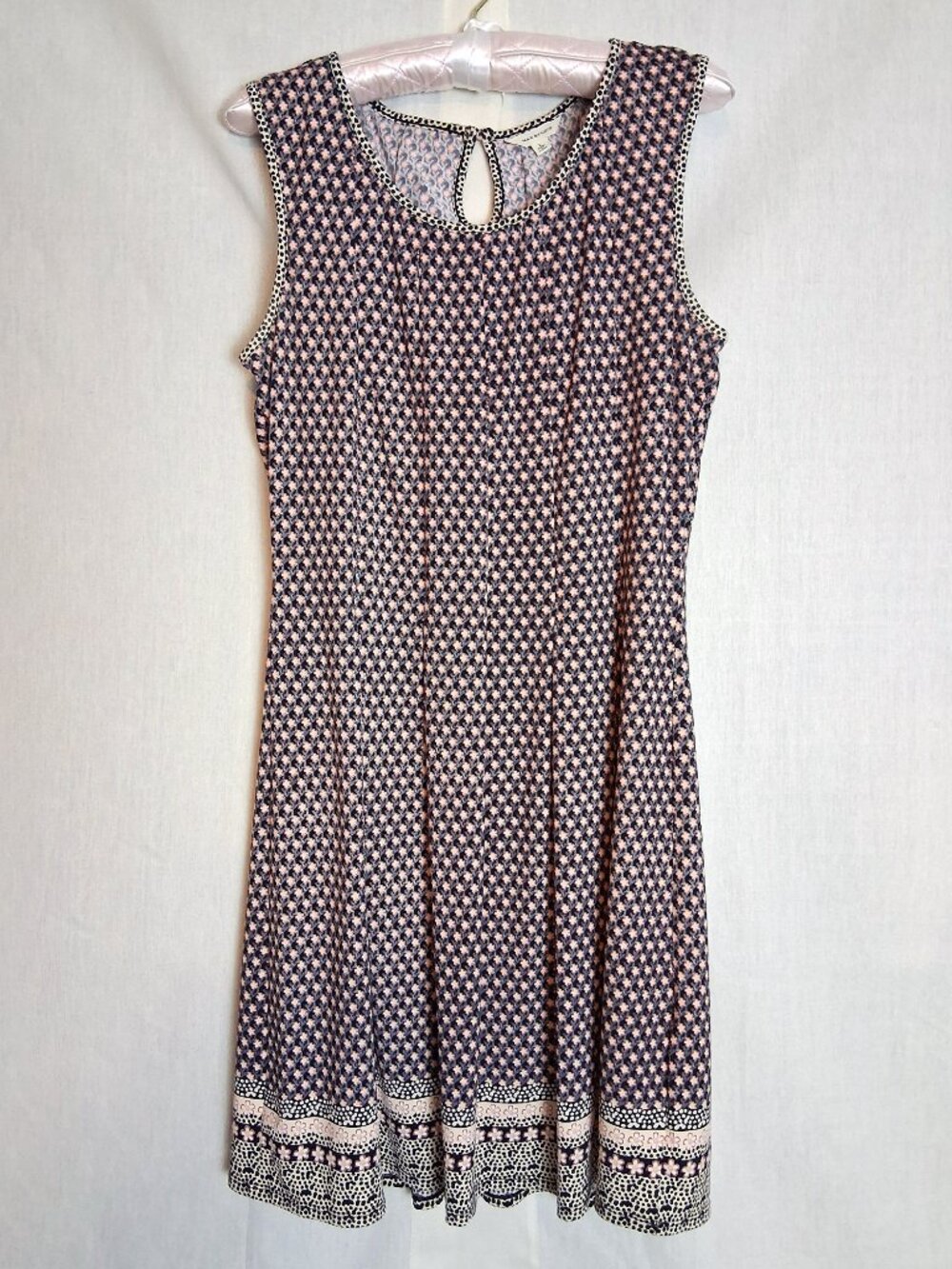 Max Studio Floral Print Sleeveless Dress